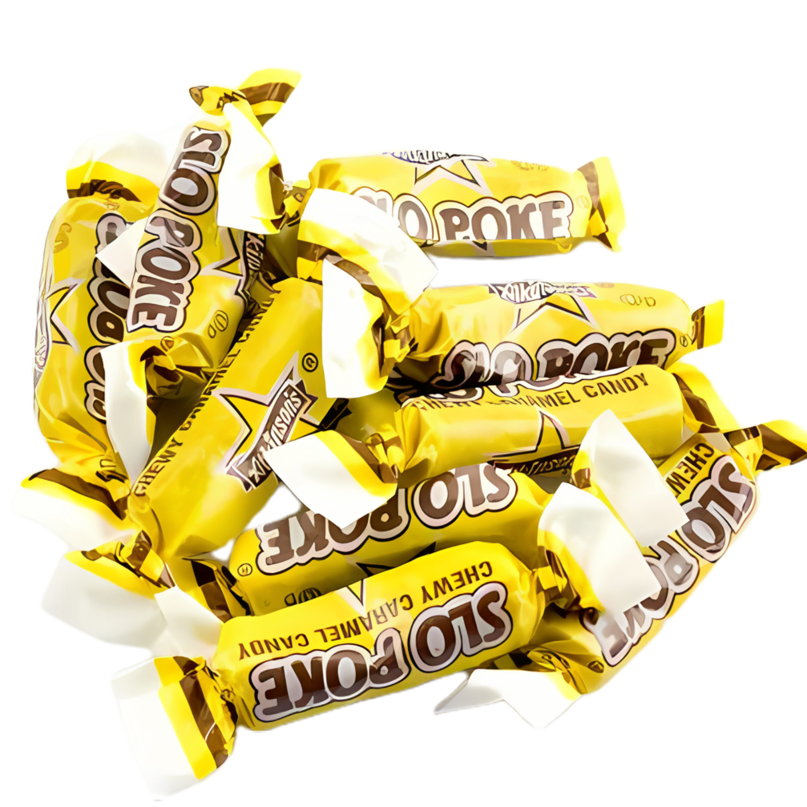 Slo Poke ( 2 Pound Bulk) Free Shipping Individually Wrapped Bite Size