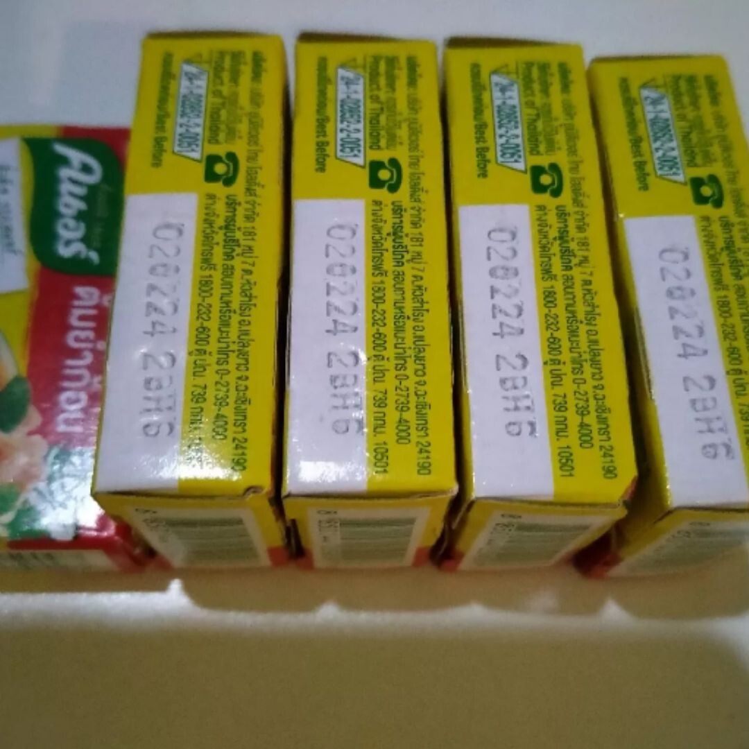 Knorr Soup Tom Yum Flavor Cubes Spicy Soup Popular Thai Cuisine Thai Food 24 pcs
