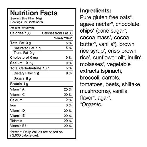 MadeGood Granola Bars, 2 Pack (12 bars) (Chocolate Chip)