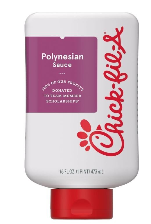 (2 pack) Chick-fil-A Polynesian Sauce, 16 fl oz Squeeze Bottle