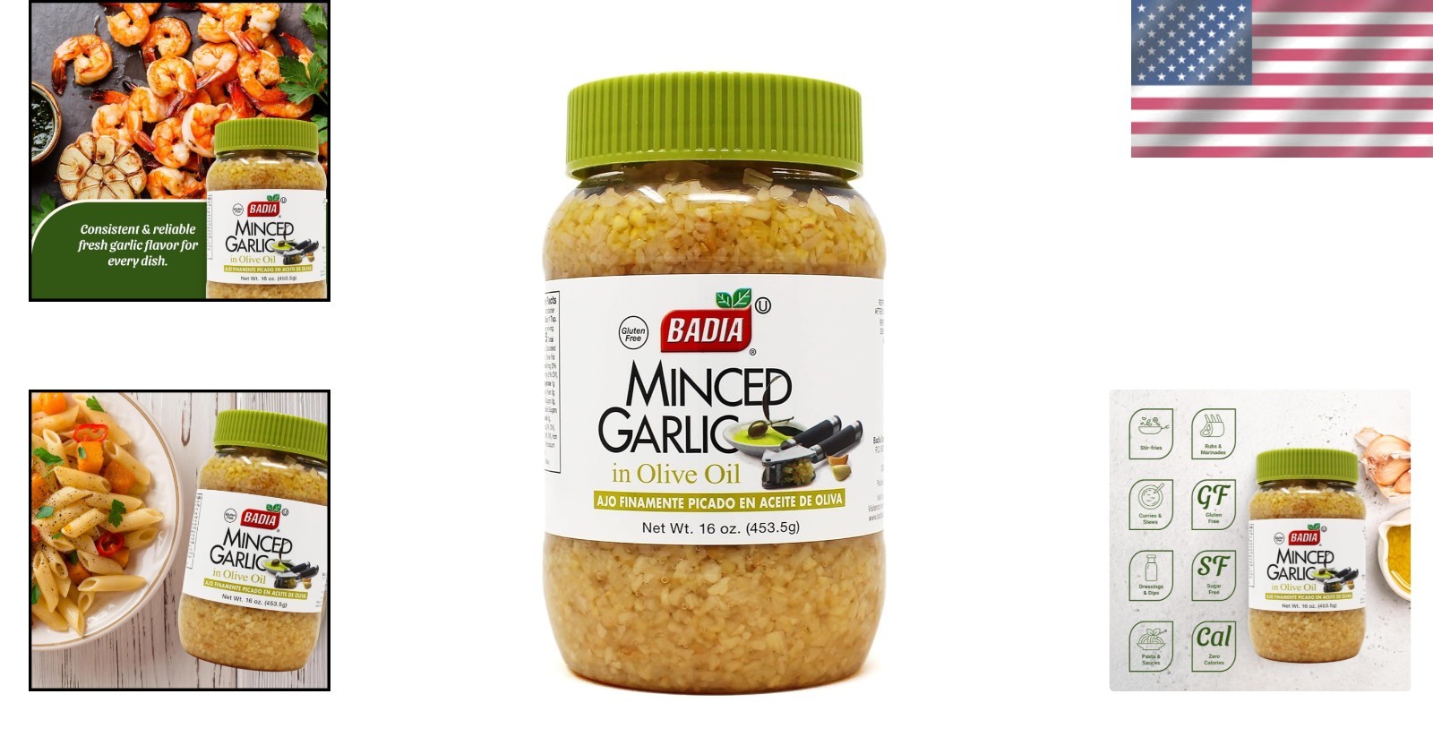 16 oz Gourmet Minced Garlic in Olive Oil – Time-Saving, Bold Cooking Essential