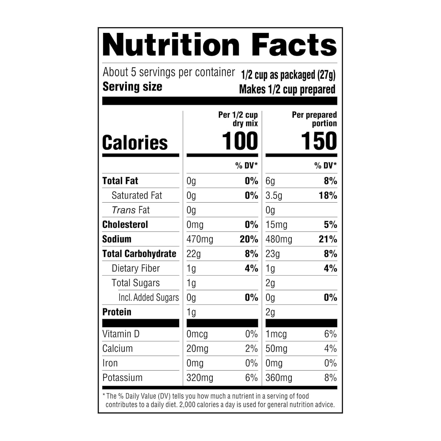 Amazon Grocery, Au Gratin Potatoes, 4.7 Oz