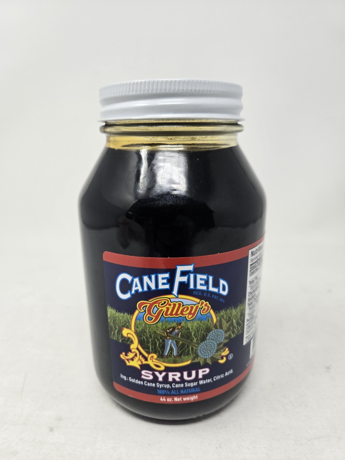 Gilley’s Cane Field Syrup 100% All Natural 44 Oz