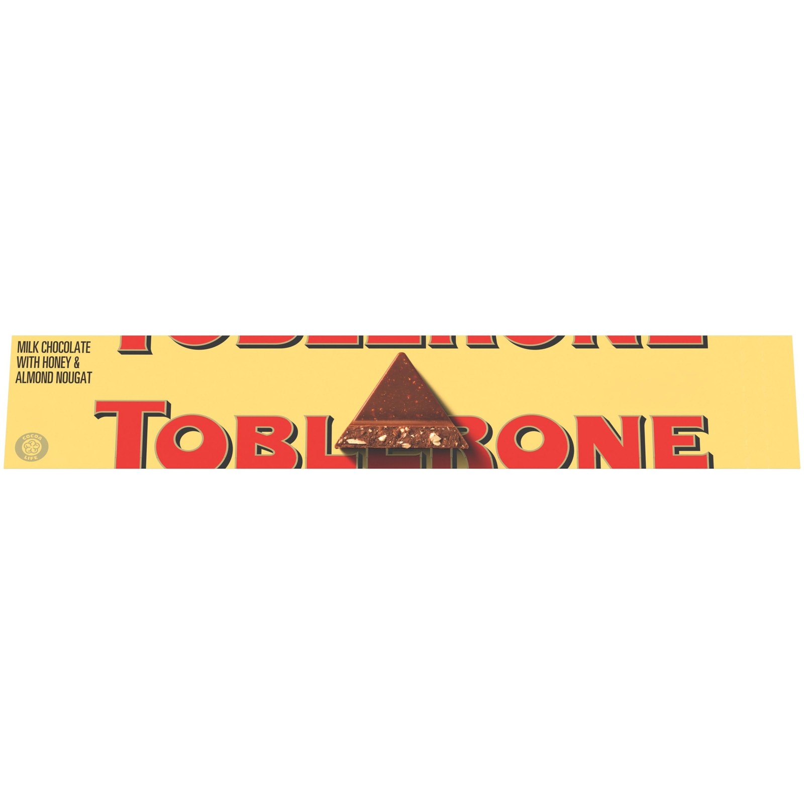 TOBLERONE Milk Chocolate Bar with Honey and 12.6 Ounce (Pack of 1), brown