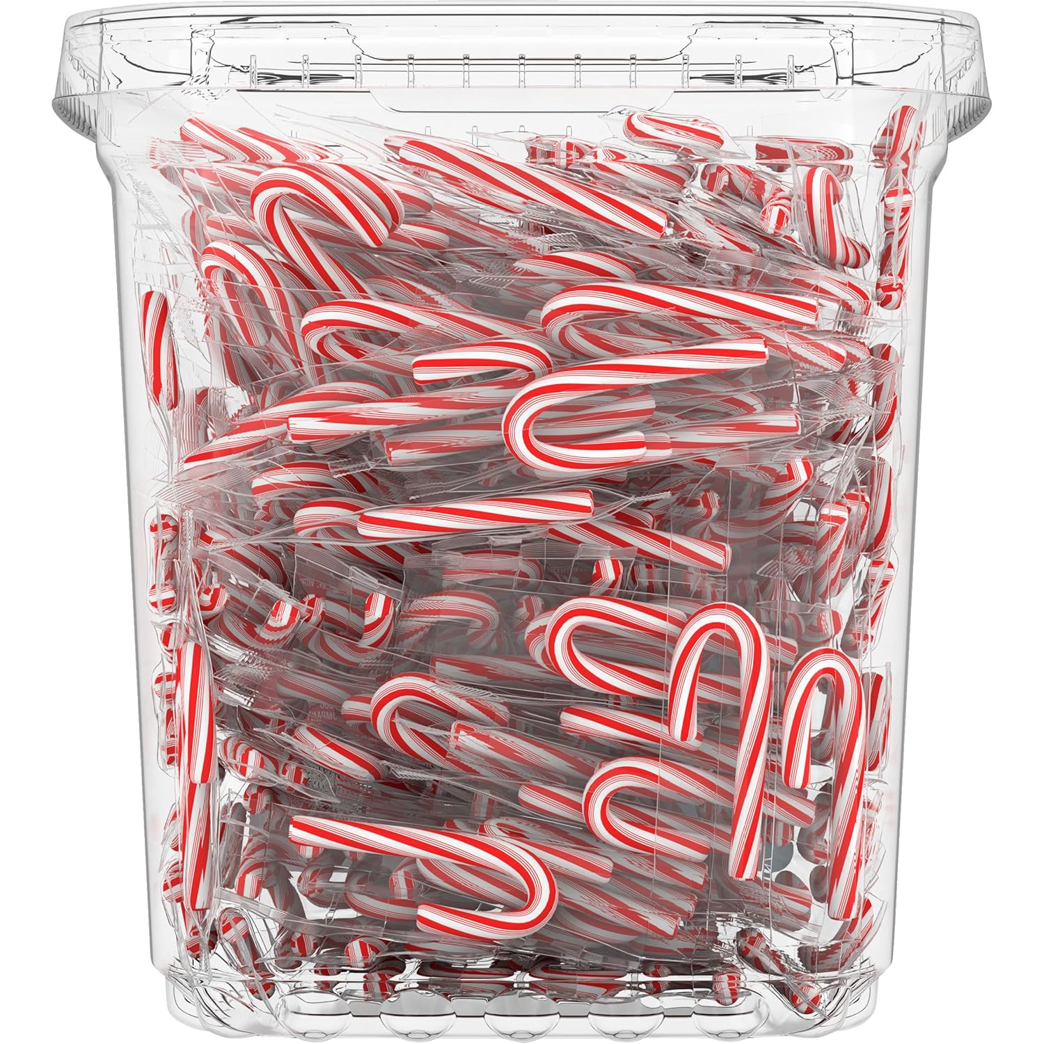 Mini Peppermint Candy Canes, Christmas Candy, Stocking Stuffers, Holiday Classic