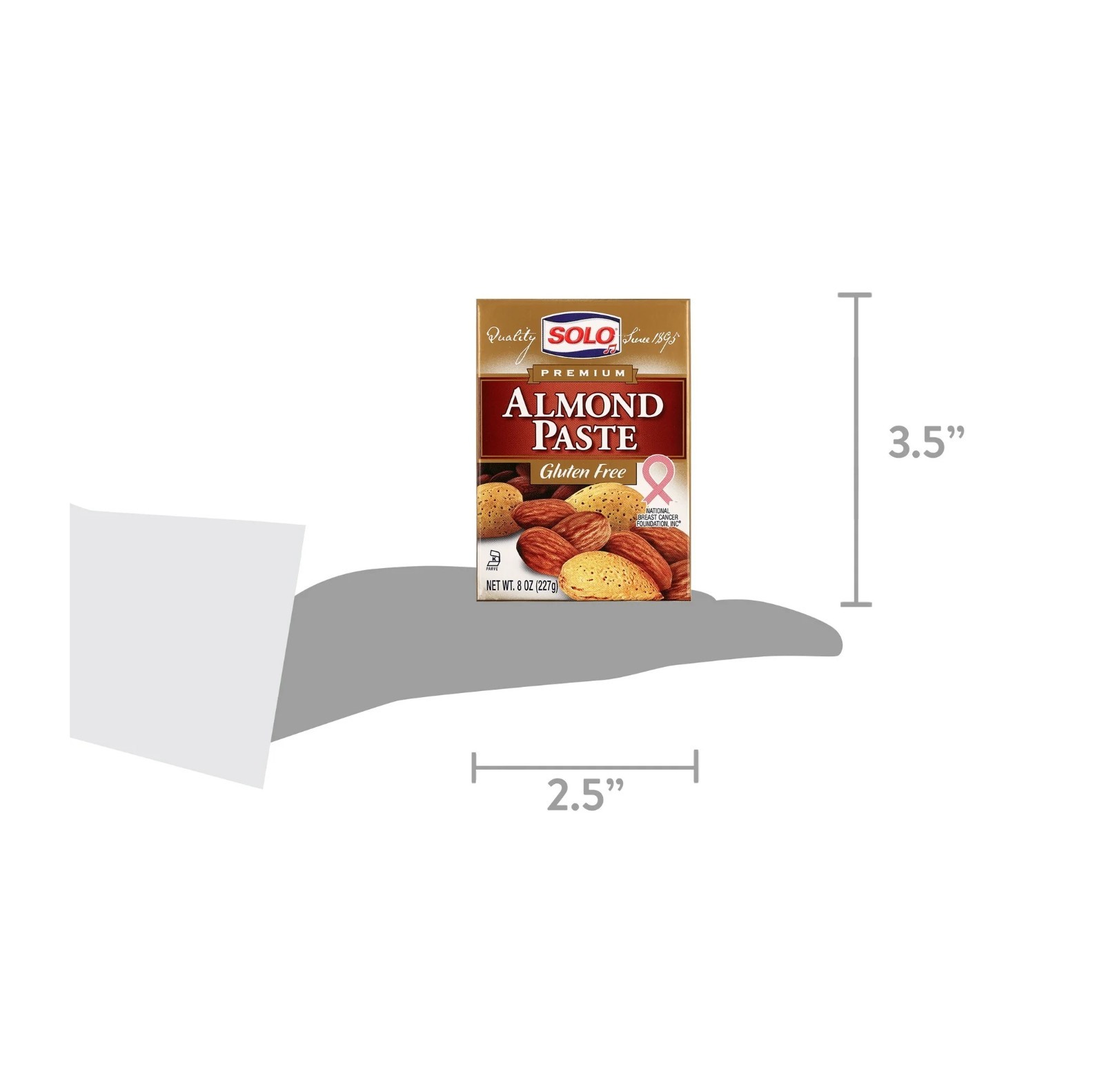 Solo Gluten-Free Almond Paste, Baking Mix Box 8 oz…