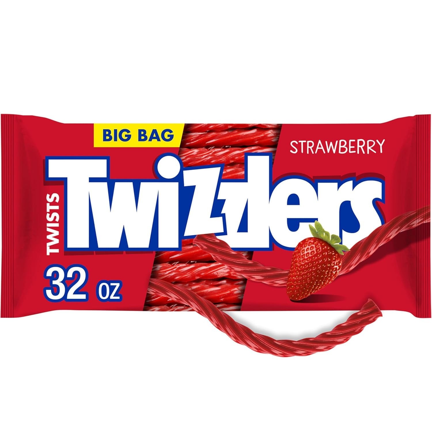 Twists Chewy Strawberry Licorice 32oz – Fun Candy for Holidays & Celebrations