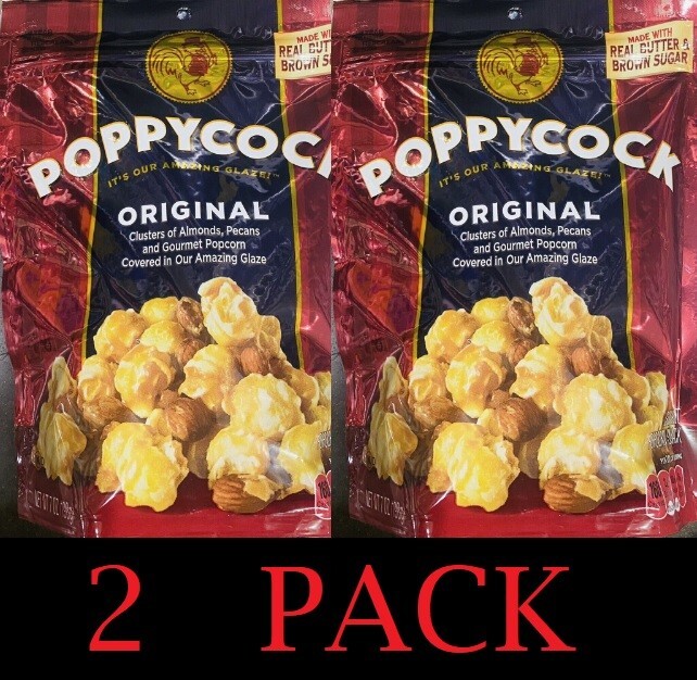 2x Orville Redenbacher POPPYCOCK ORIGINAL Gourmet Popcorn Clusters 7 Oz – 2 PACK