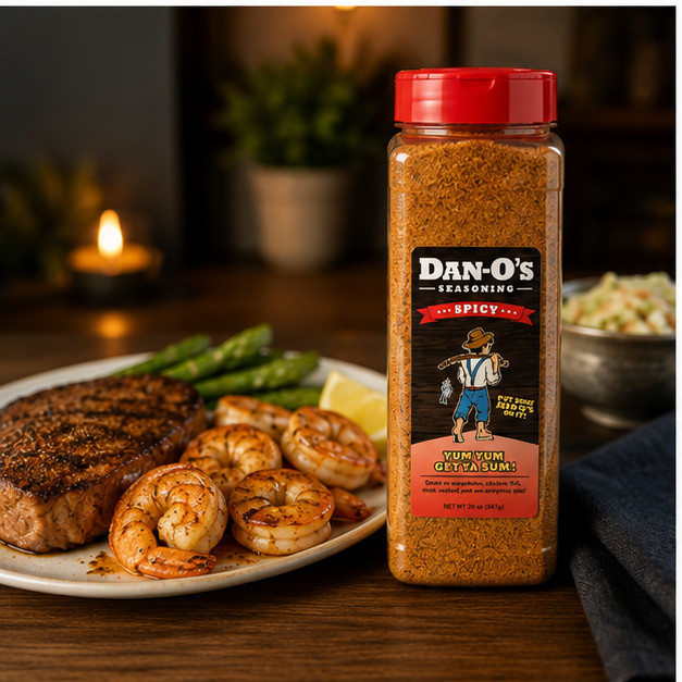 2-Pack Dan-O’s Spicy Seasoning 20 oz.