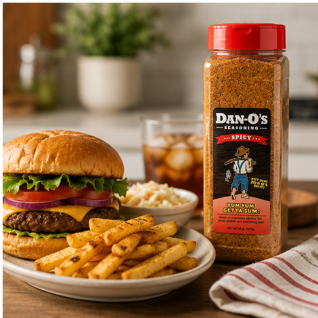 2-Pack Dan-O’s Spicy Seasoning 20 oz.