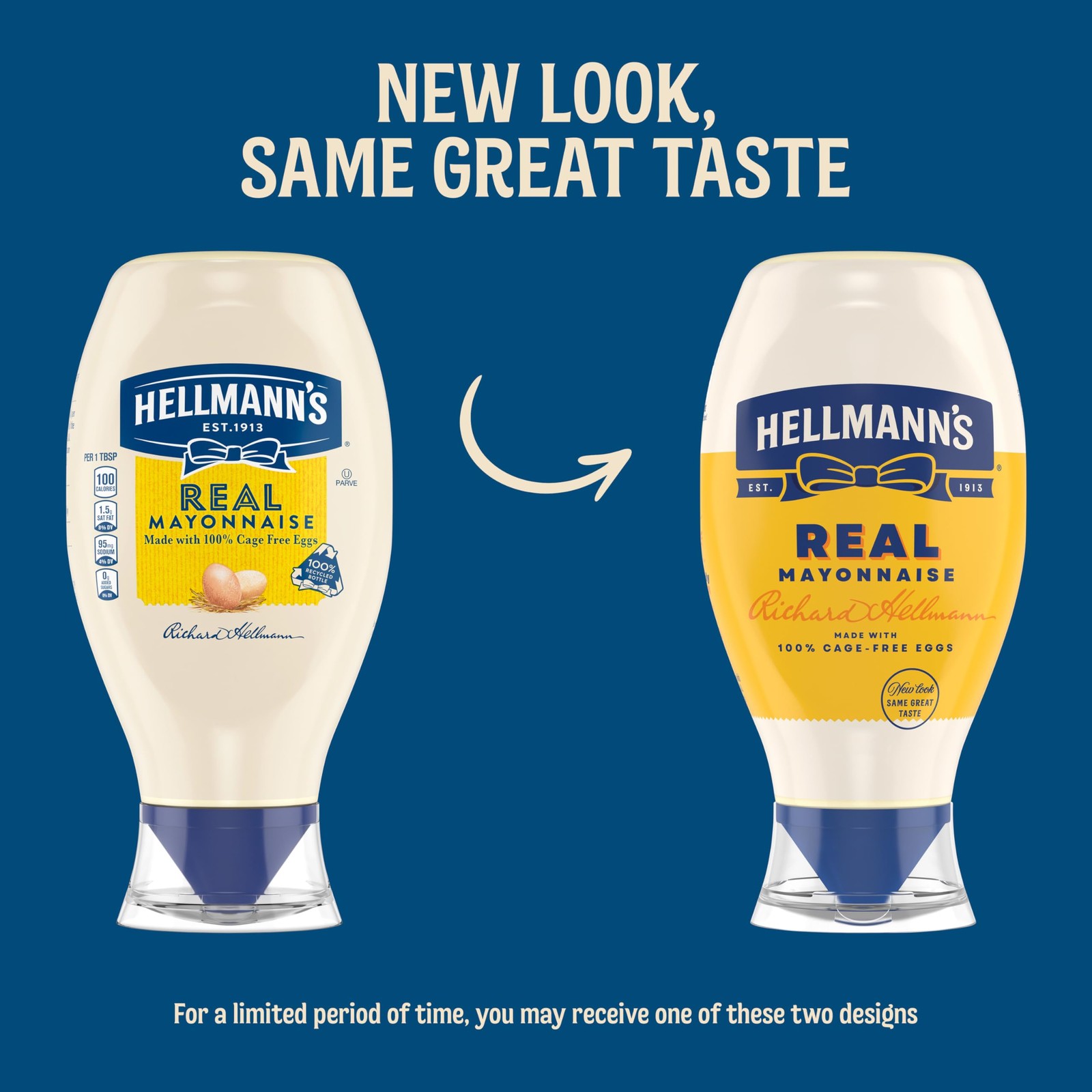 Hellmann’s Real Mayonnaise Mayo Squeeze Bottle For 20 Fl Oz (Pack of 1)
