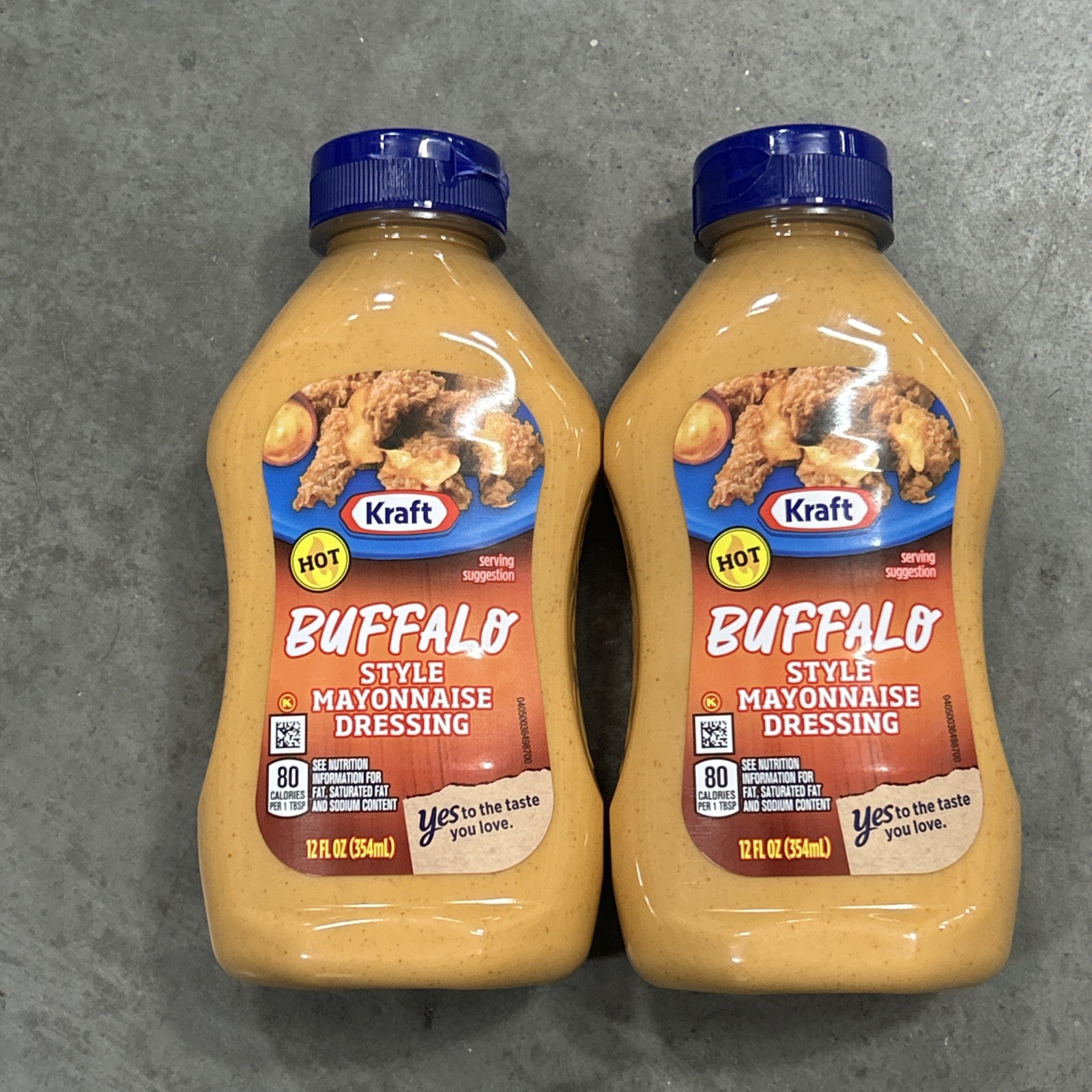 Kraft Buffalo Style Mayonnaise Dressing 2 Pack Sauce Wings Sandwich Side Dishes