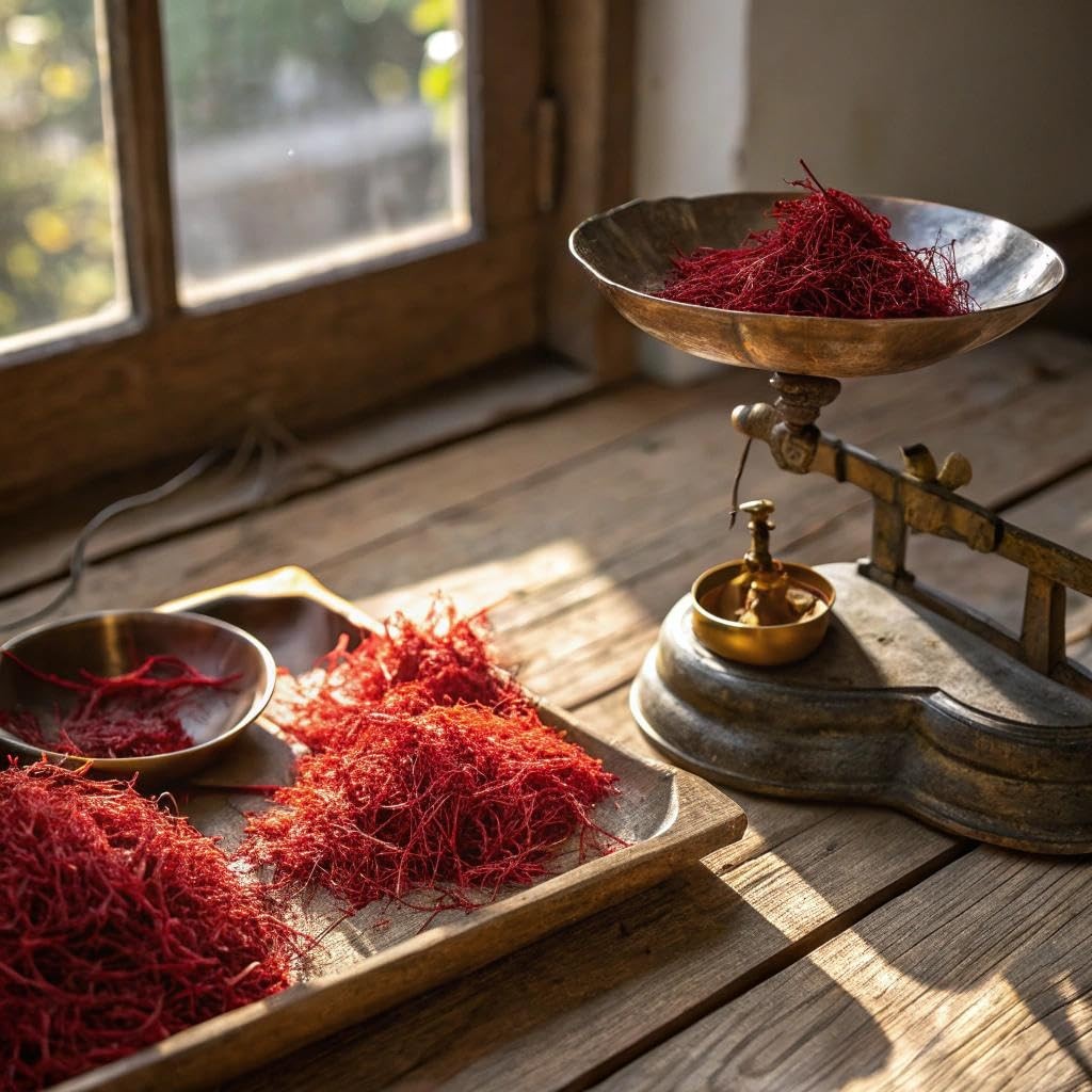 Golden Saffron, Finest Pure Premium All Red Saffron Threads, Grade A+ Super