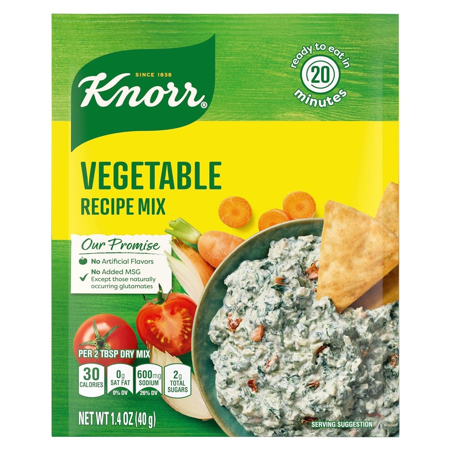 Quick Cooking Knorr Vegetable Soup Mix 40 Grams – Perfect for Family Recipes