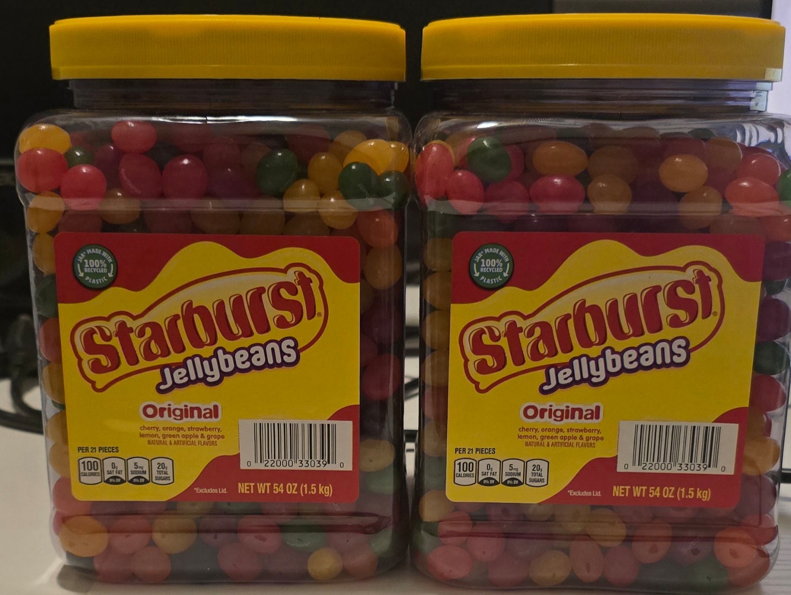 2 pack Starburst Original Assorted Jelly Beans, 54 oz. FREE shipping