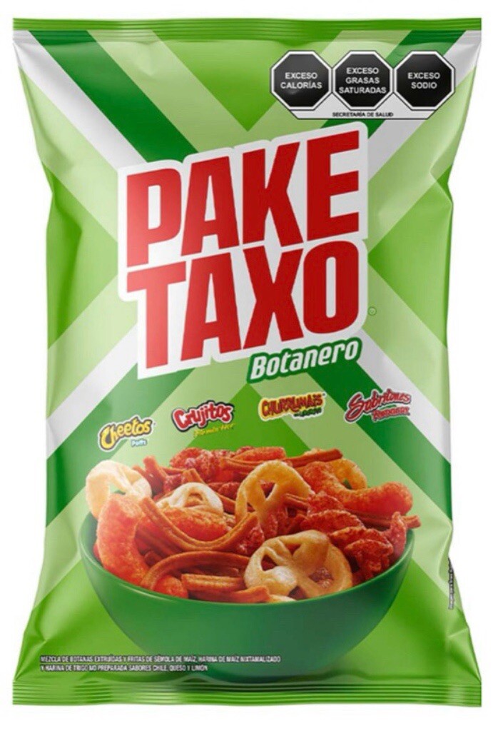 Paketaxo Botanero BIG 215g Pack of 1 papas snack Mexican chips