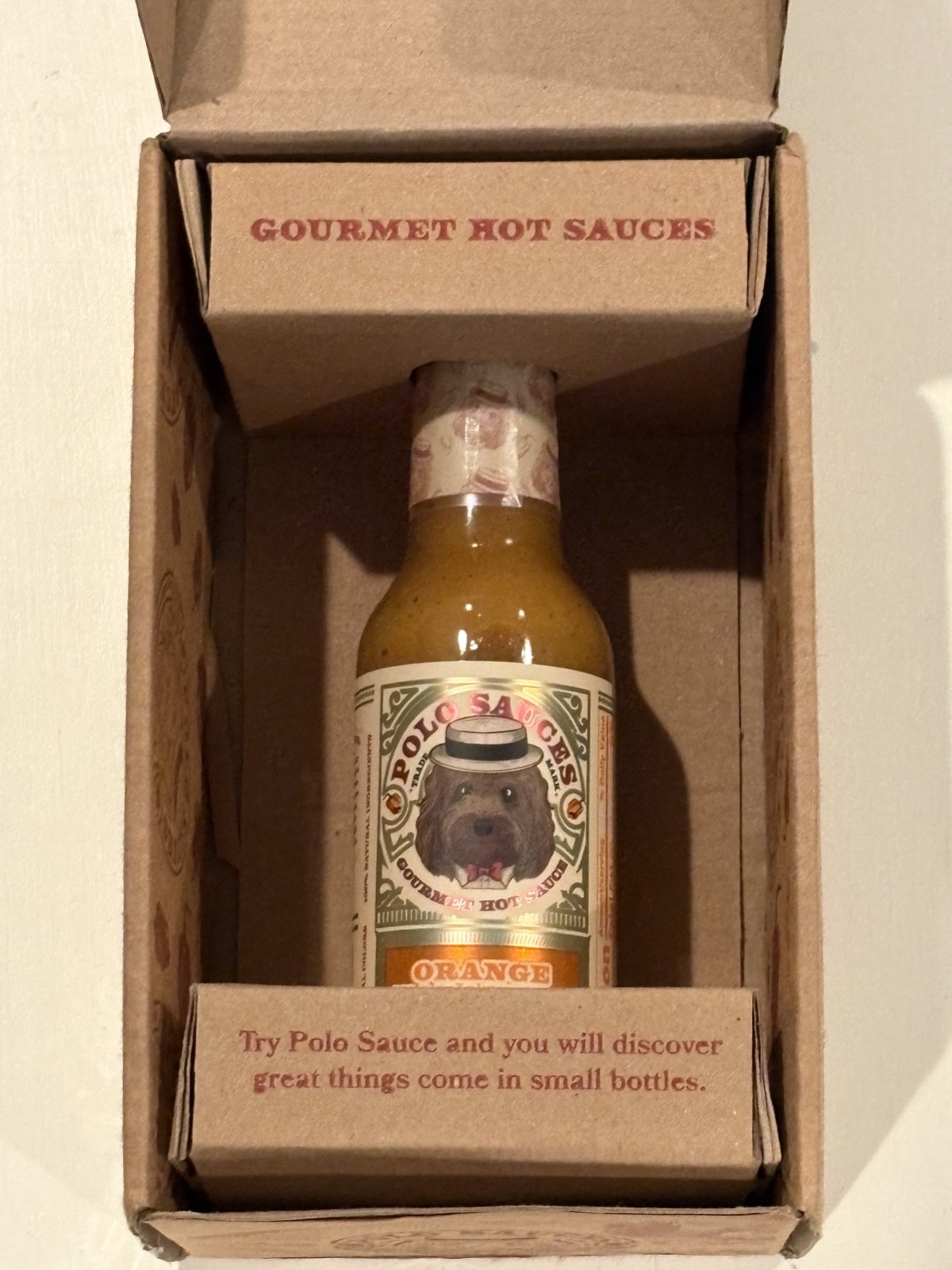 Polo Sauces Orange Habanero Hot Sauce EXPERT HEAT LEVEL Expire 12/08/27 SEALED