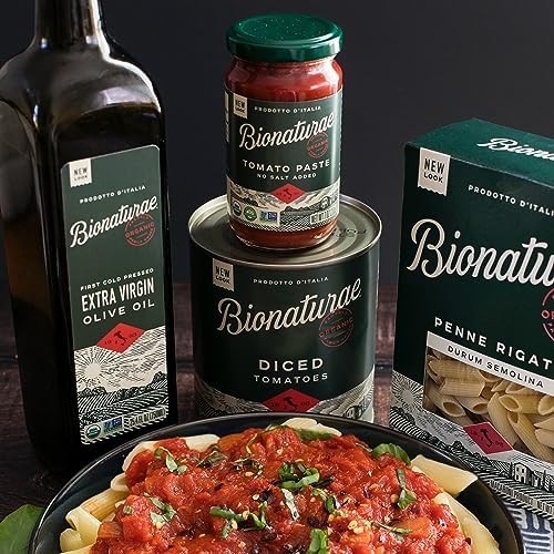 Organic Tomato Paste – No Salt, Keto Friendly, Non-GMO, USDA Organic, 7 Oz, 12 P