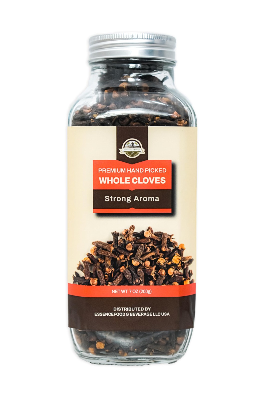 Premium Cloves Whole 7 oz, 200 Grams Jar, Indonesian LAL PARI Whole Clove. St…