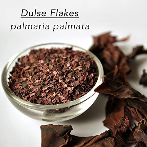Organic Dulse Flakes – Wild Crafted Sea Vegetable, Sun-Dried, 4 oz Superfood