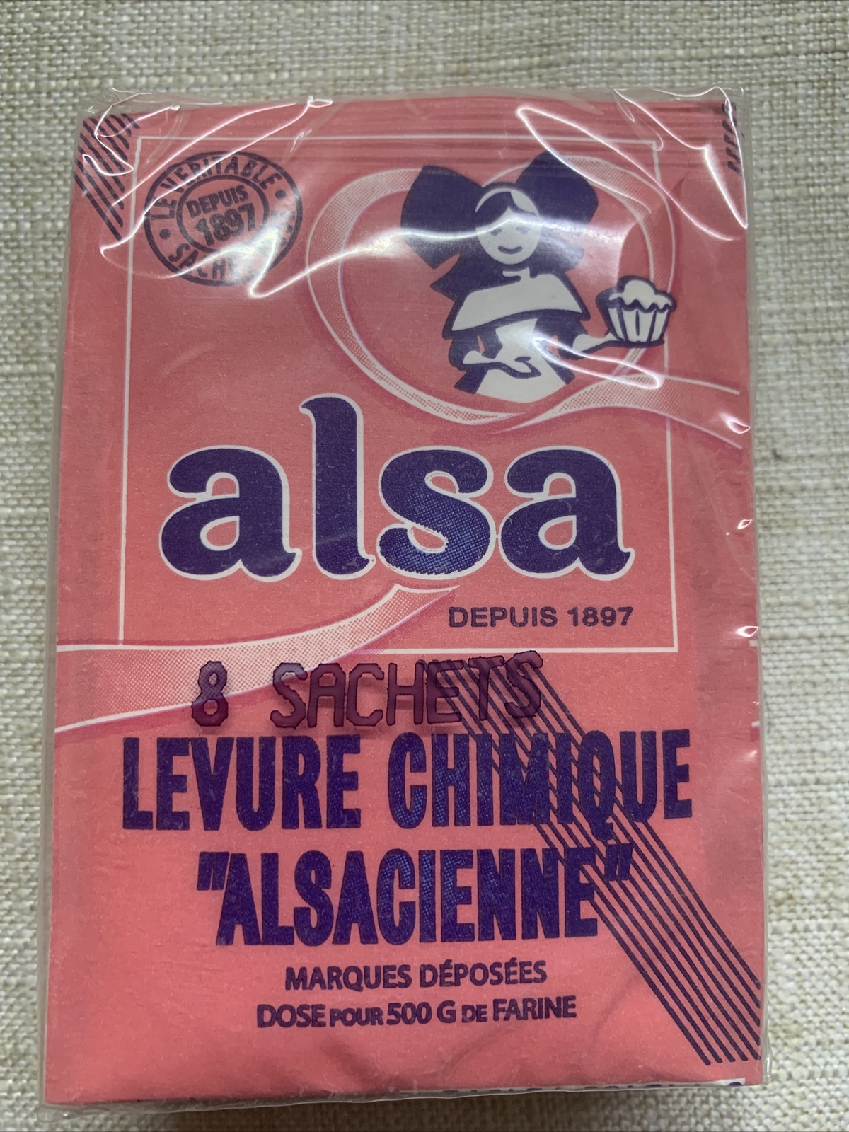 Alsa – French Baking Powder For Cakes, Bakers Favorite- Set Of 8