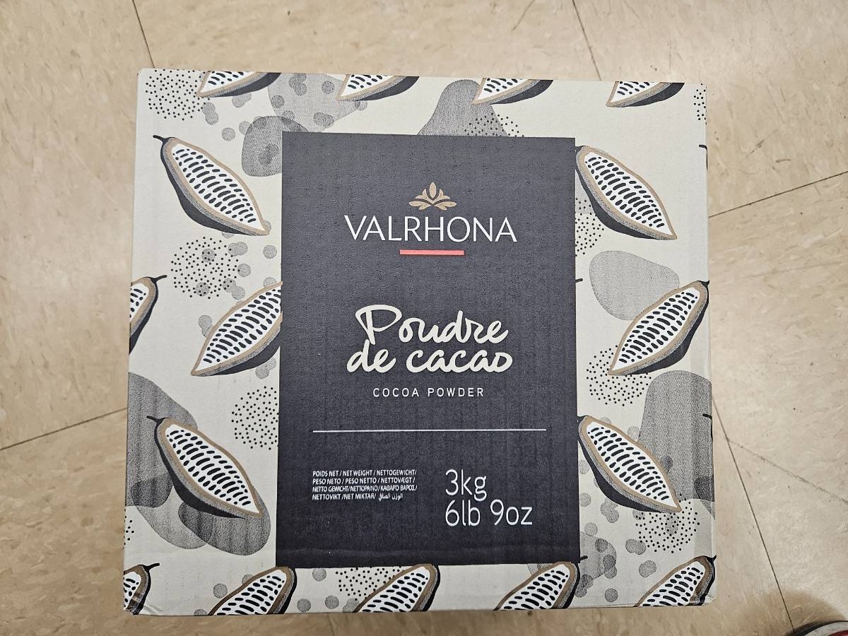 Valrhona Cocoa Powder 6 6lb 3kg (exp 2027/01)