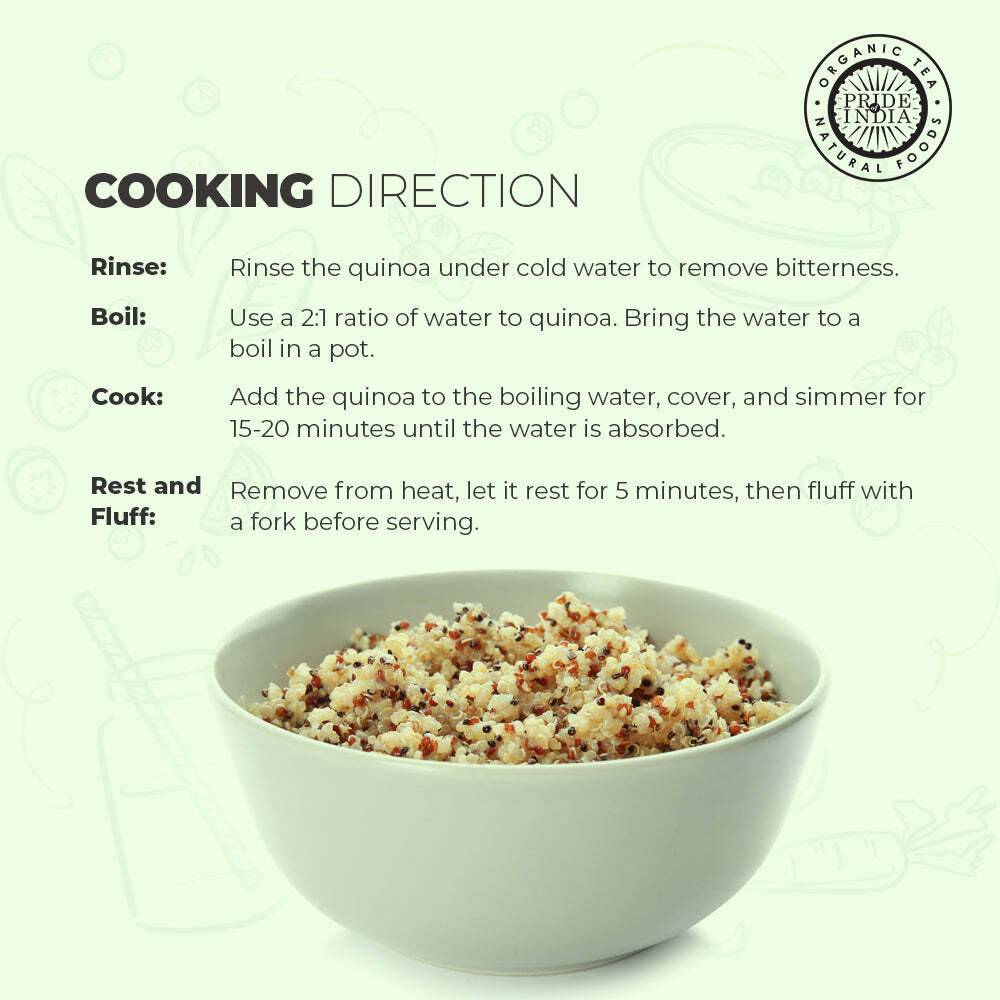 Three Color Quinoa – Protein Rich Whole Grain Jar