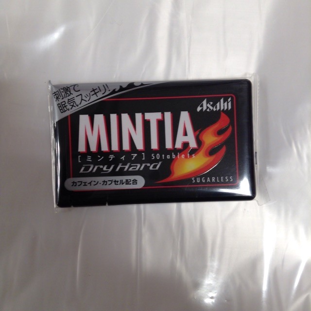 Asahi Mintia Dry Hard sugarless 50 tablets Japan japanese candy snack