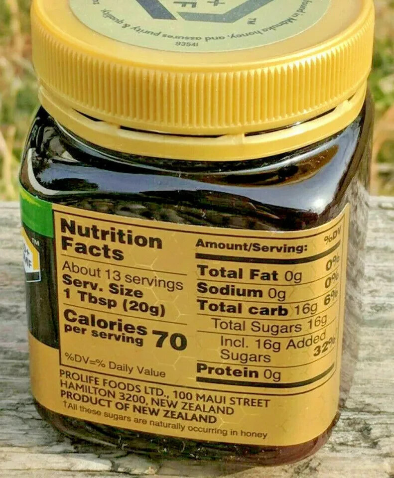 2 Pack! – Mother Earth Trader Joe’s New Zealand Manuka Honey Jars UMF 10+