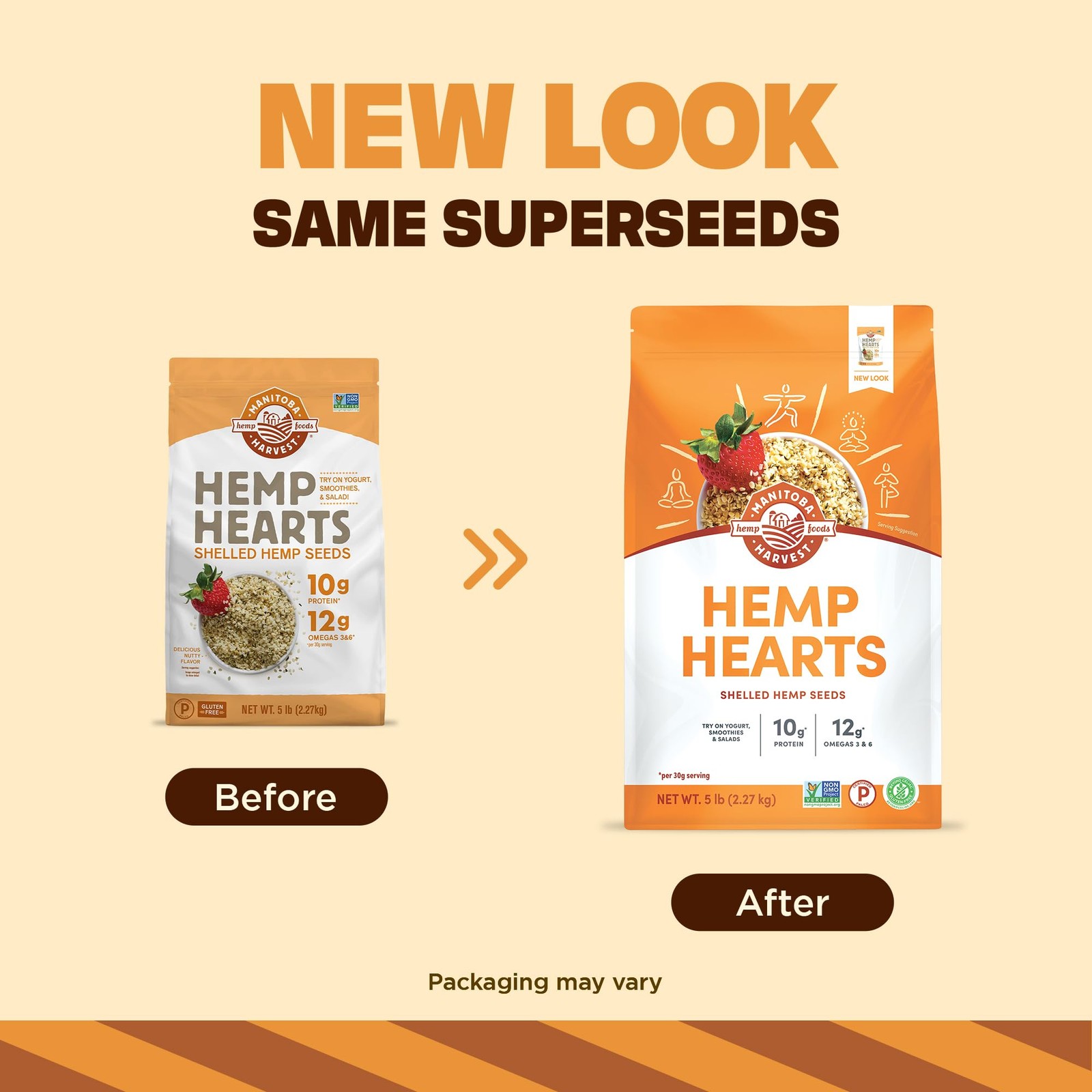 Manitoba Harvest Hearts Shelled – – 10G Plant 12G Omega 3 6 Per 30G –