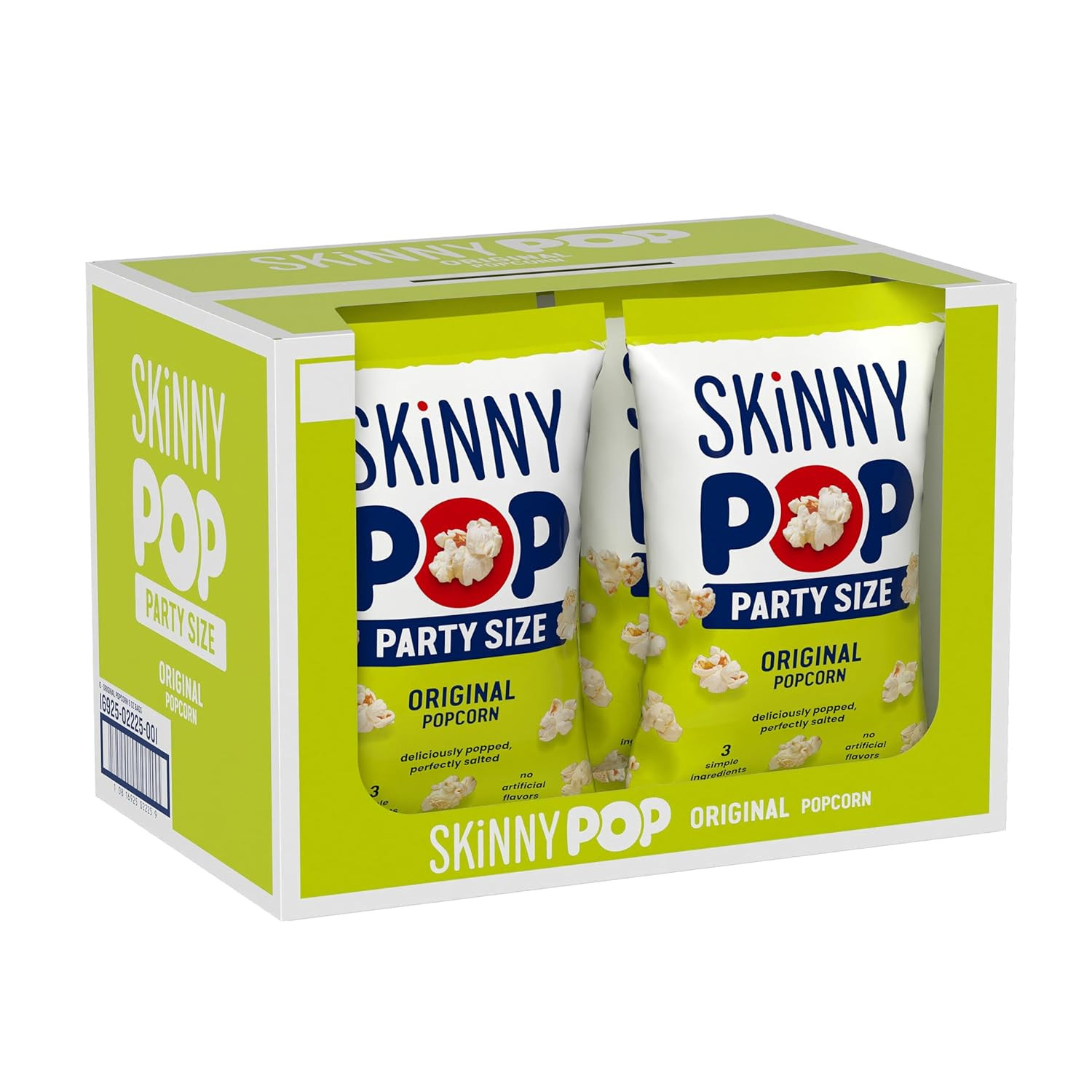 Skinnypop Popcorn, Original, Whole Grain, Dairy-Free Snack, 8Oz Family Size Bag