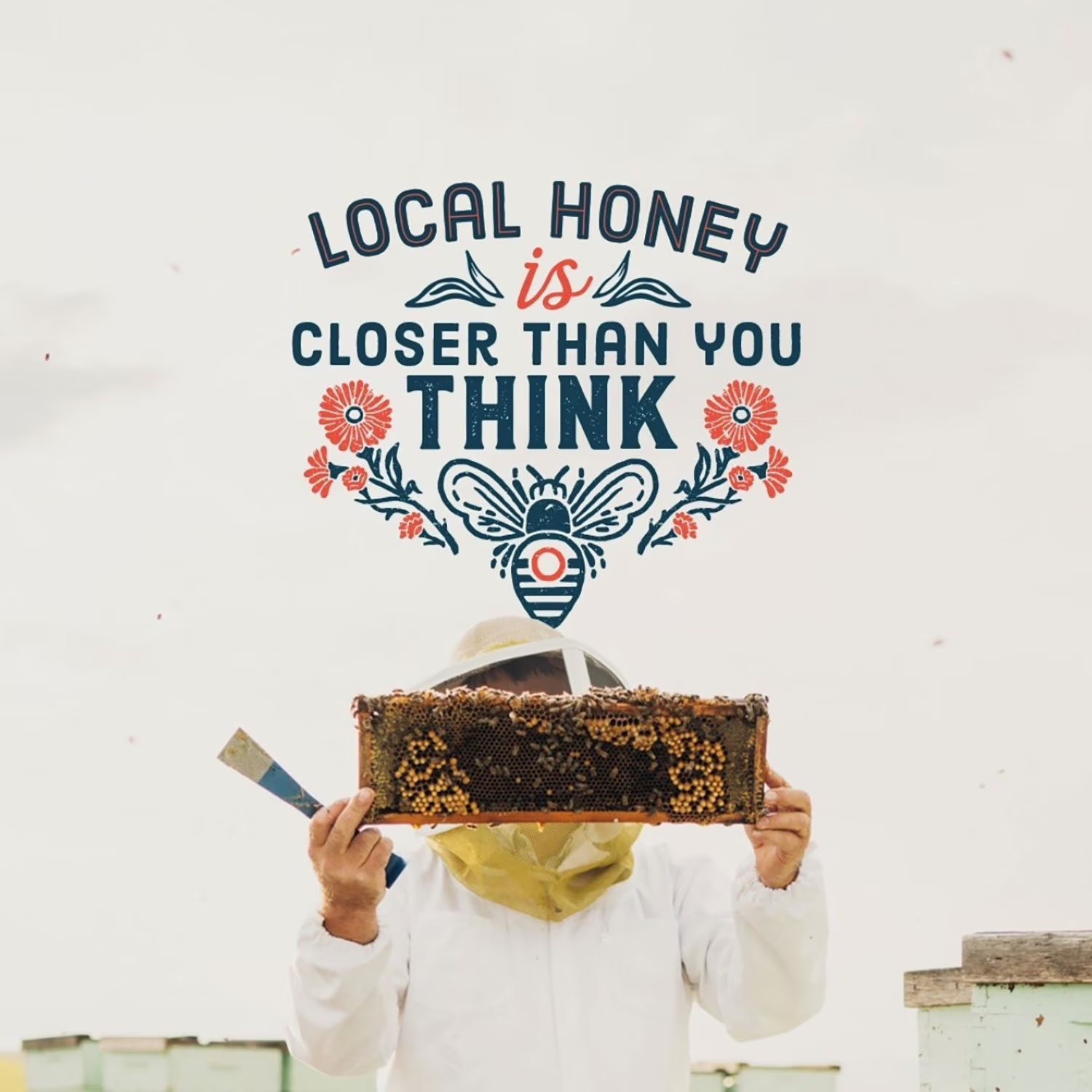 Local Hive Colorado Raw & Unfiltered Honey 40 oz Natural American Made