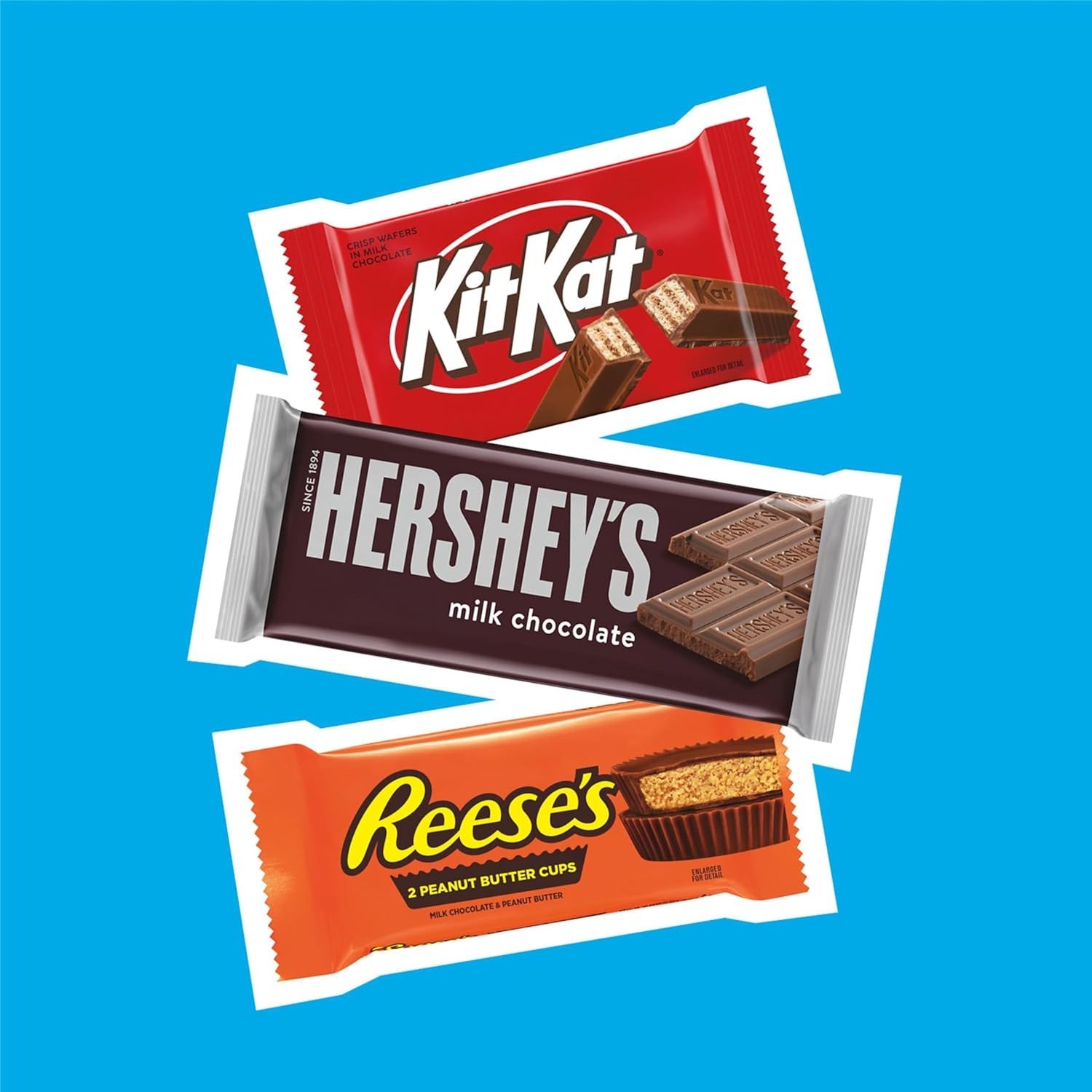 KIT KAT and REESE’S Assorted Milk Chocolate Candy Variety Box, 27.3 oz 18 Pieces