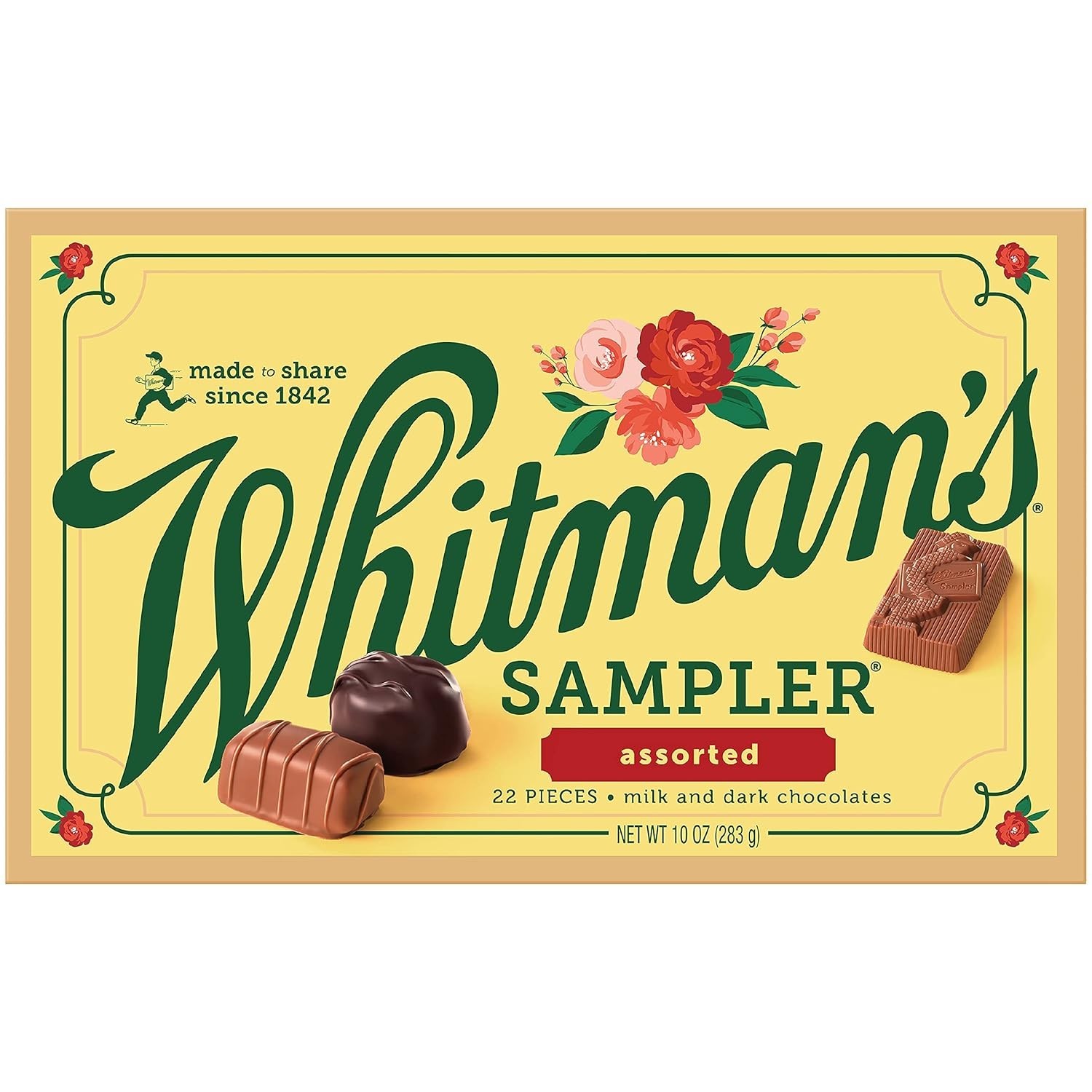 Whitman’s Sampler Mother’s Day Assorted Chocolates, 10 Ounce (22 Pieces)