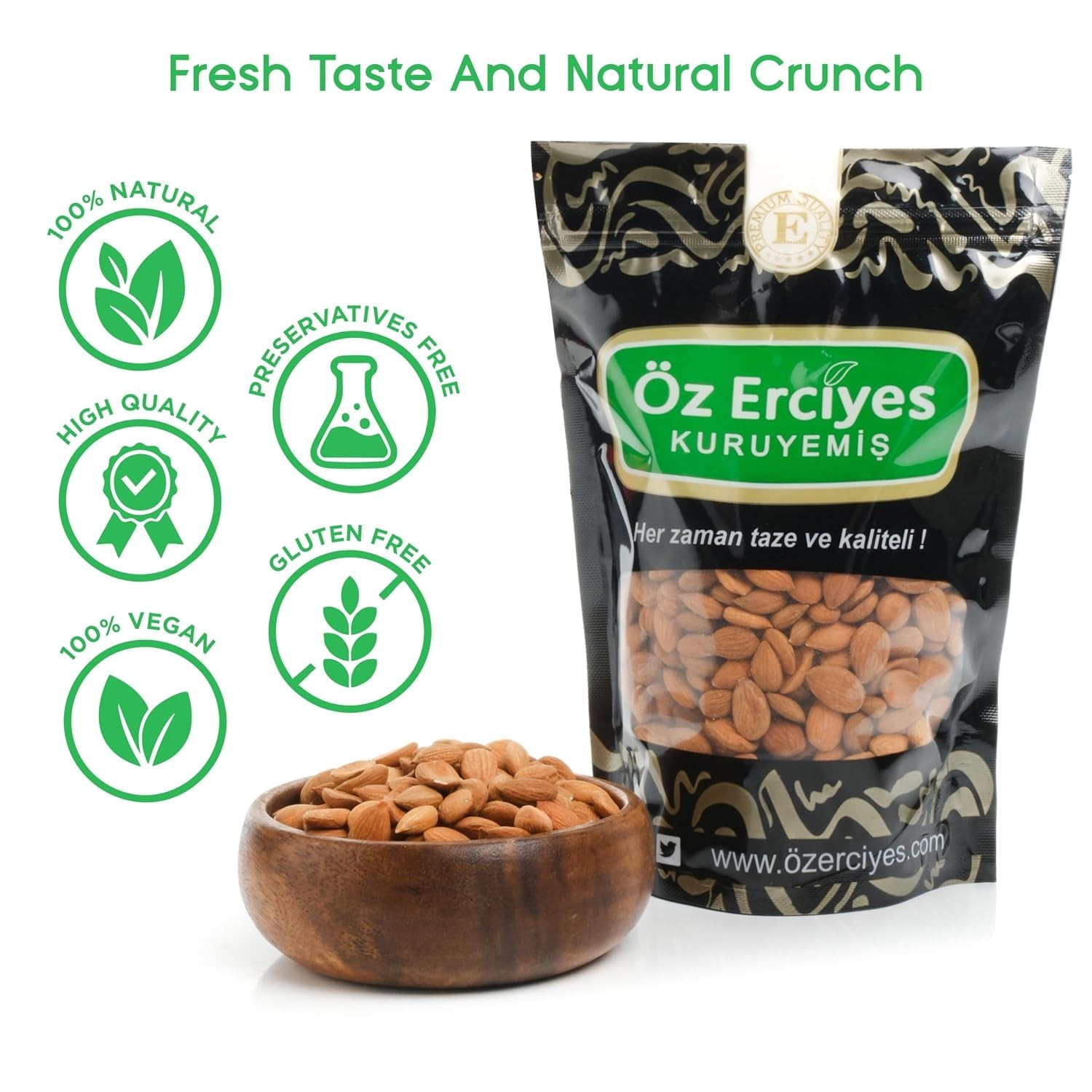 Organic Bitter Raw Apricot Kernels – 8.8 Oz Pouch Packed Fresh and Safe