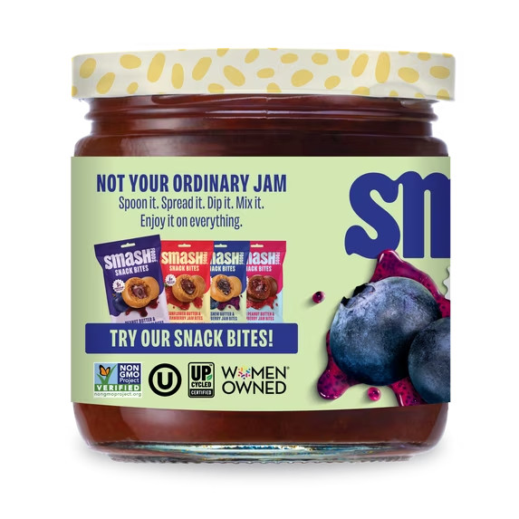 Blueberry Superfood Fruit Spread, No Sugar Added, 8 oz