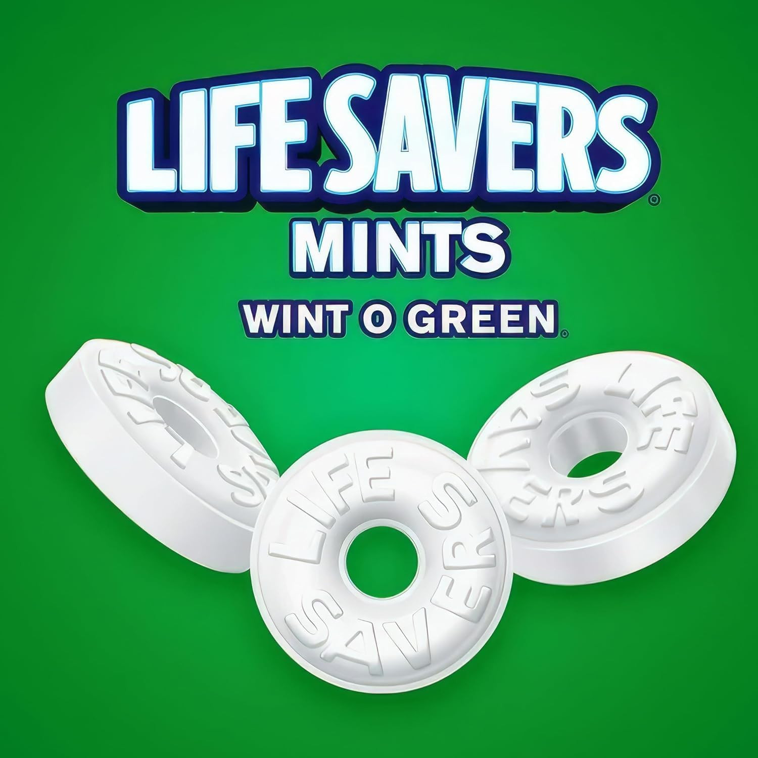Lifesavers Mint Variety Pack – 2 Lbs of Mints – 1 Pound of Each – Wint O Green a