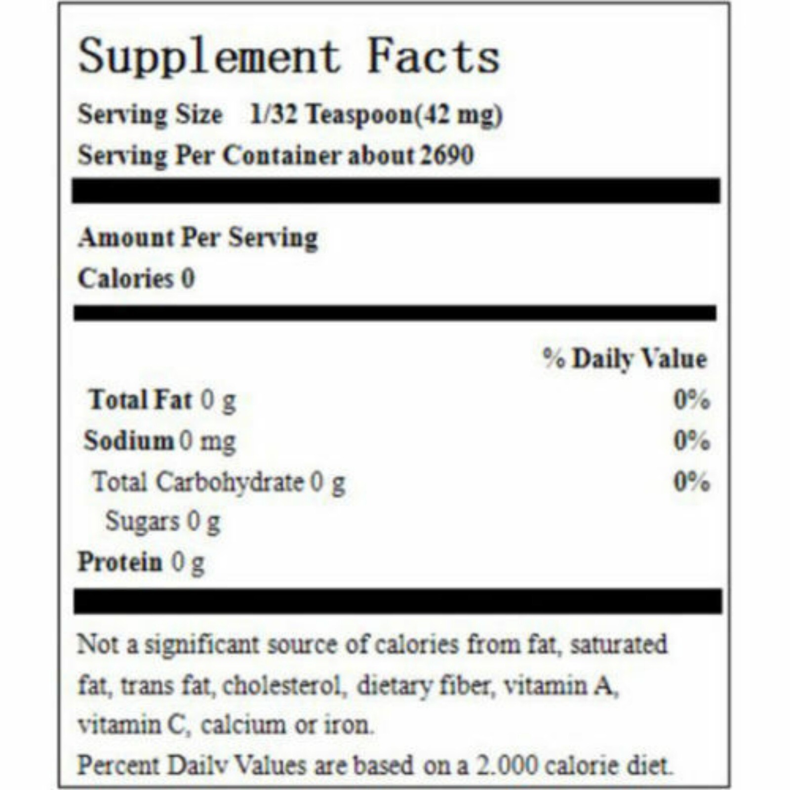 16OZ CCnature Stevia Powder Natural Extract Sweetener Stevia Leaf Sweetener 0Cal