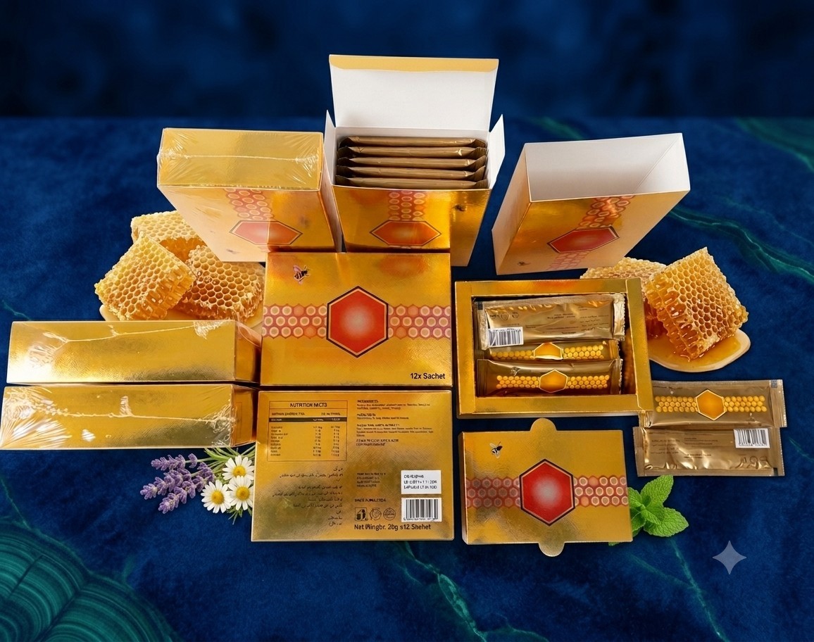 Honey Big Pack -20g 12pk- Paquete Grande De Miel 12 Sobres