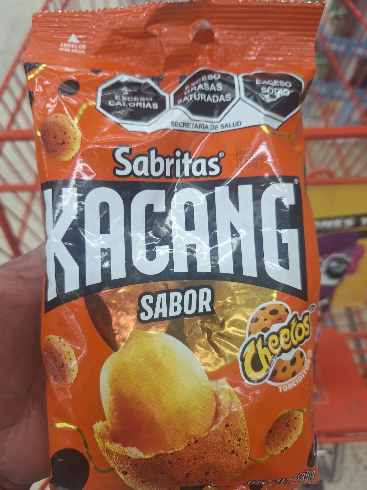 sabritas Kacang Cacahuates Sabor Cheestos 185g Flavor Cheestos