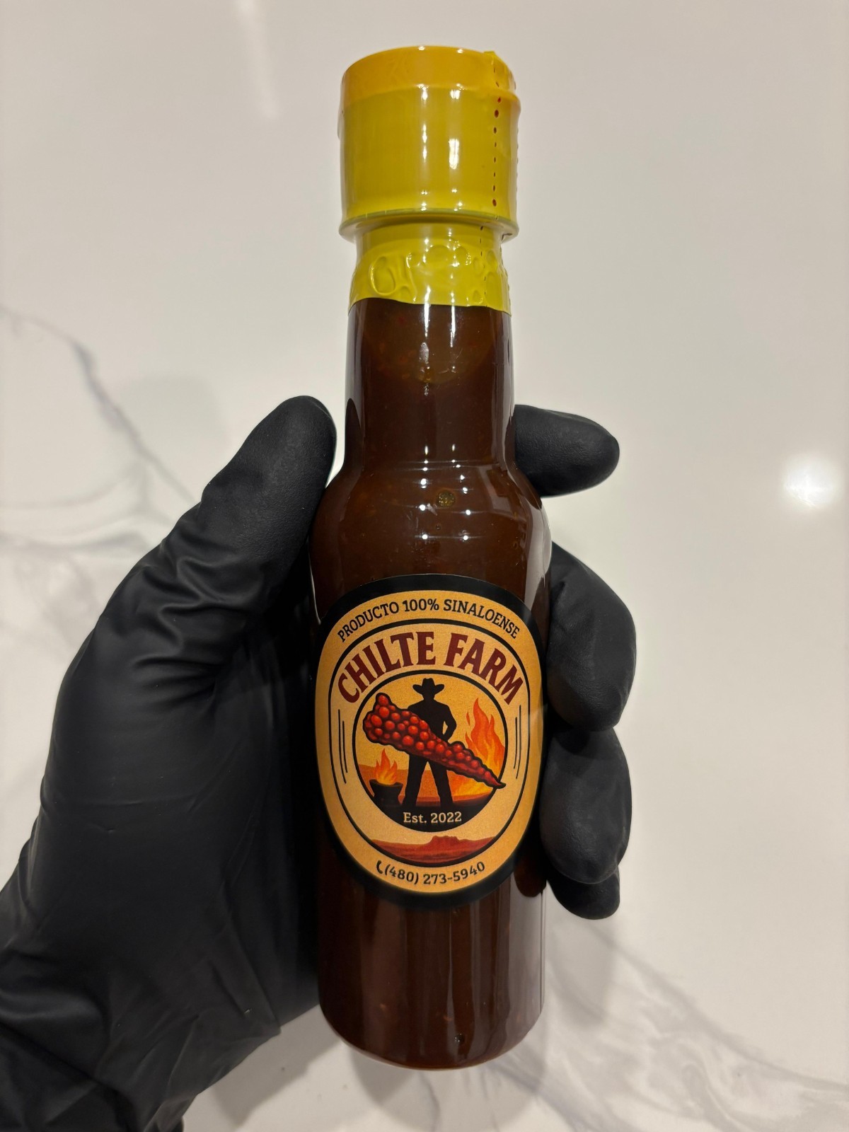 Chiltepin chili Sauce 6.6 oz (195ml)