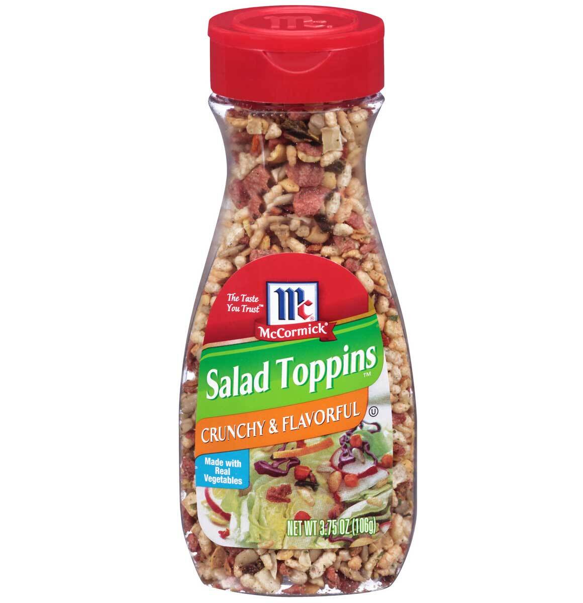 McCormick Salad Toppins Crunchy & Flavorful Salad Topping – 3.75 Oz – Pack of 3