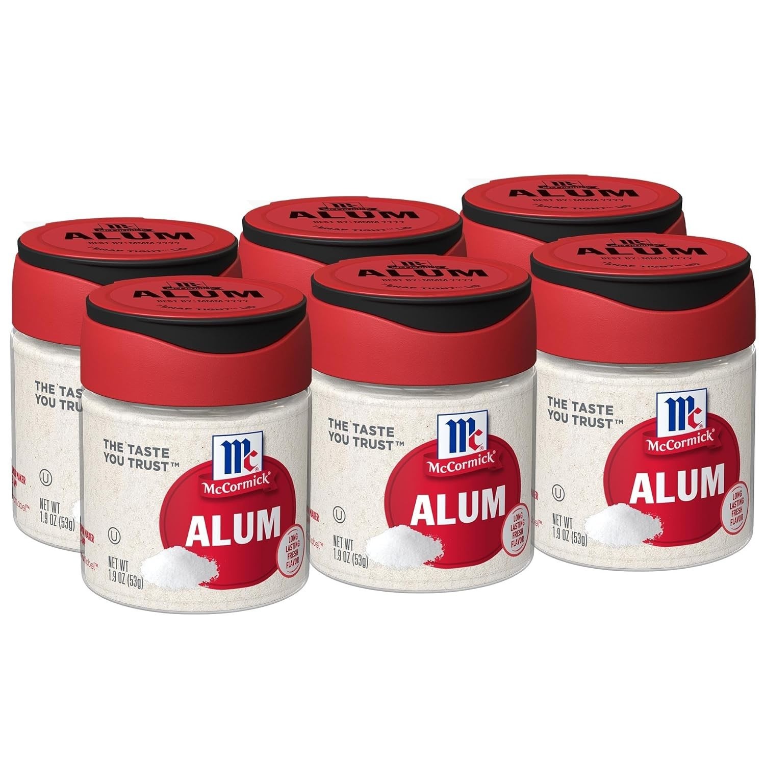 McCormick Alum, 1.9 oz (Pack of 6) Jan/26
