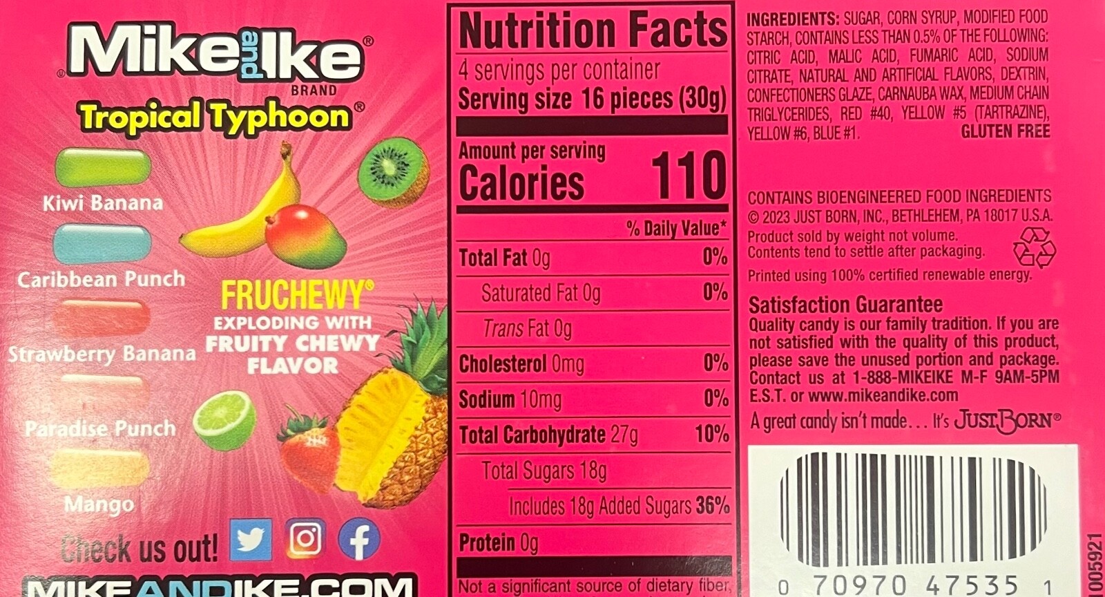 Mike and Ike The Original Bulk Pick Your Size/Flavor Fresh 4oz – 3LB Bulks
