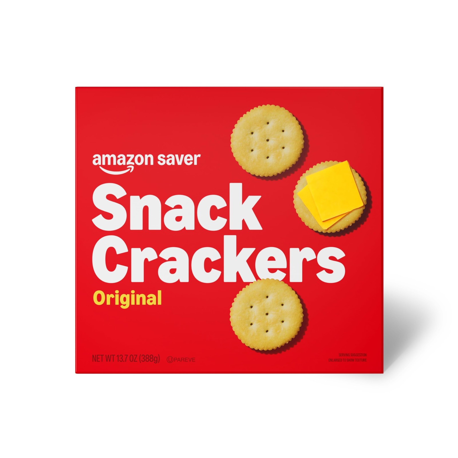 Amazon Saver, Original Snack Crackers, 13.7 Oz 1 Count (Pack of 1)