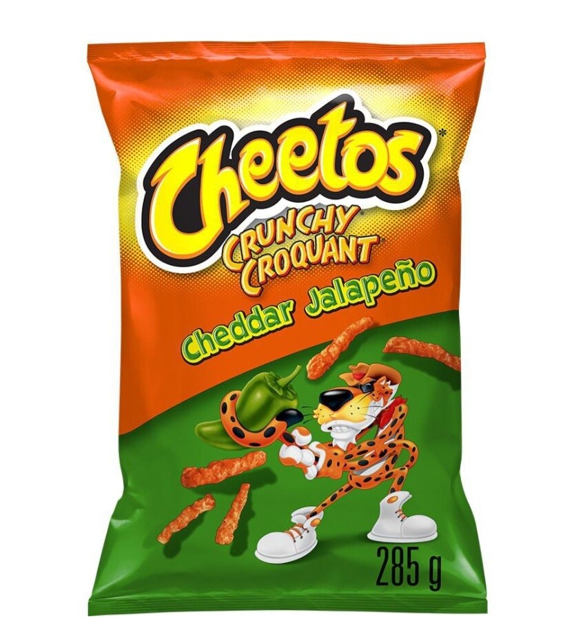 24 Bags Of Cheetos Cheddar Jalapeno Crunchy 285g Each From Canada Free Shipping