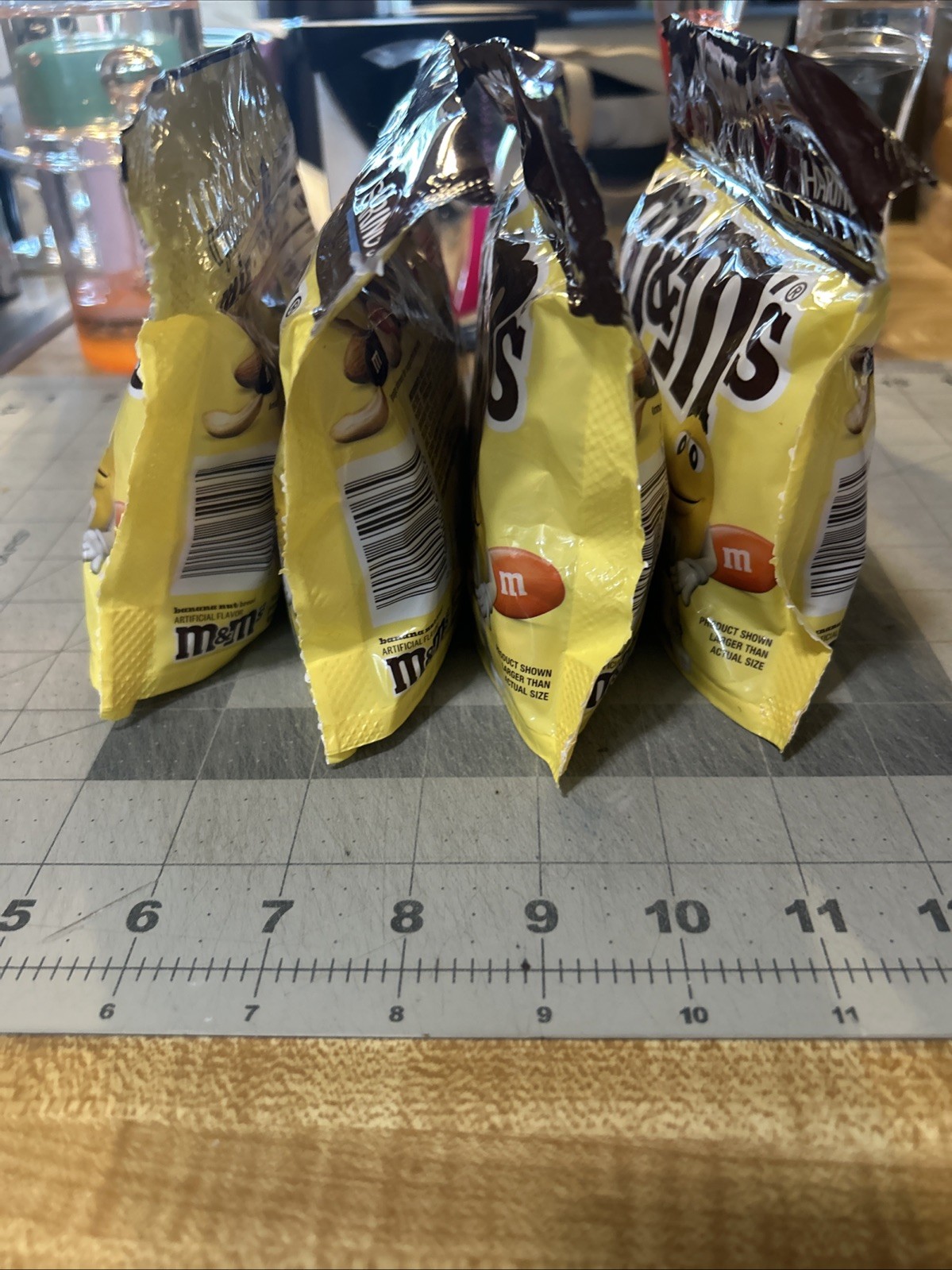 4 x Bags M&M’s Banana Nut 9oz Sharing Size Bags – Limited Edition 3/2027 VHTF