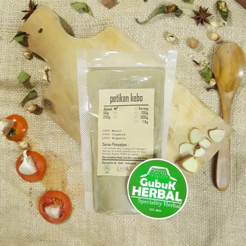 PETIKAN KEBO Powder Natural Organic Herb Spices Fresh Pure Hygienic Premium