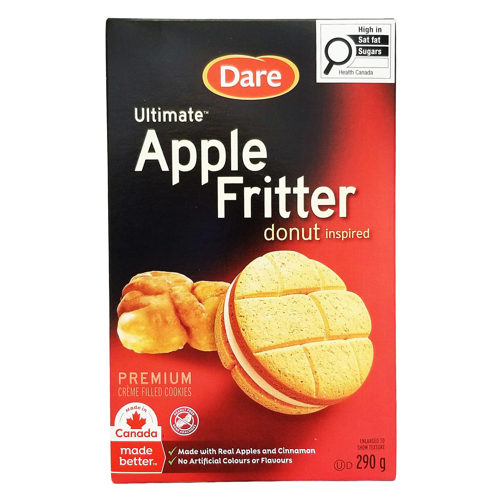 Dare Ultimate Apple Fritter Sandwich Cookies, 290 g (10.2 oz)