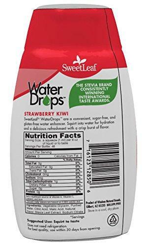 Sweetleaf Stevia Natural Water Drops, 6 Unit Variety Pack (1.62 Ounce Each)
